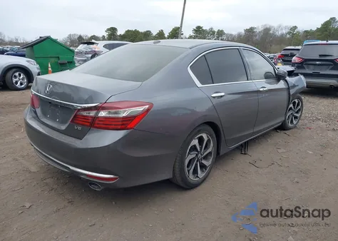 2016 Honda Accord Ex-L V-6 from USA, damaged, VIN 1HGCR3F01GA002728